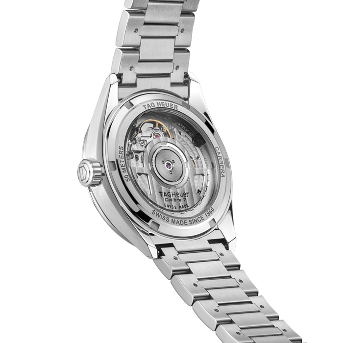 TAG Heuer Montre unisexe Carrera Date 36 mm Turquoise WBN2316.BA0001 – Image 5