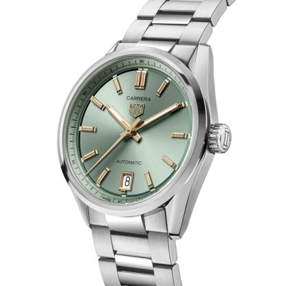 TAG Heuer Montre unisexe Carrera Date 36 mm Vert WBN2312.BA0001 – Image 2