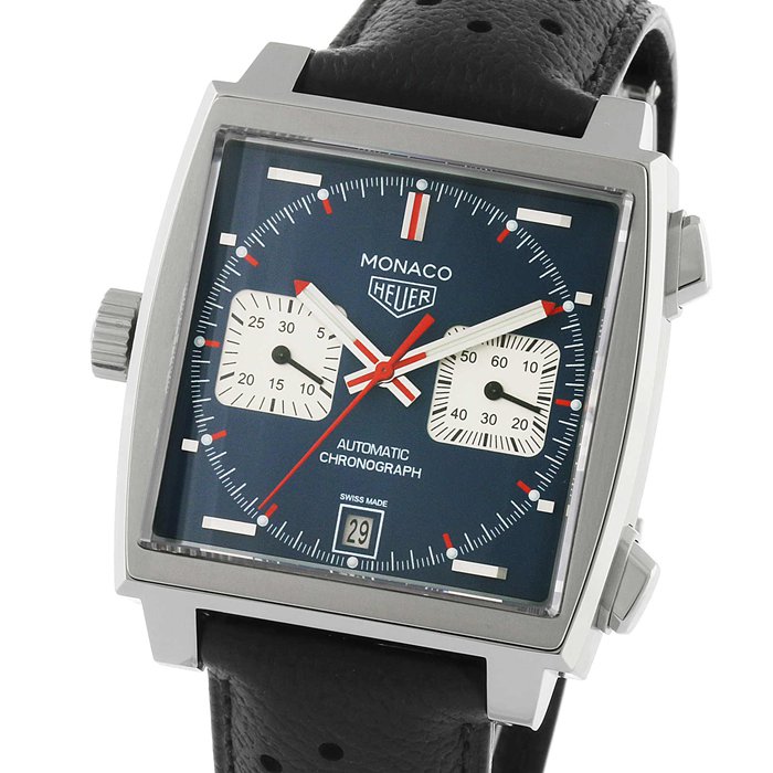 TAG Heuer Vintage Monaco Automatic 39mm Montre Homme CAW211P.FC6356 – Image 4