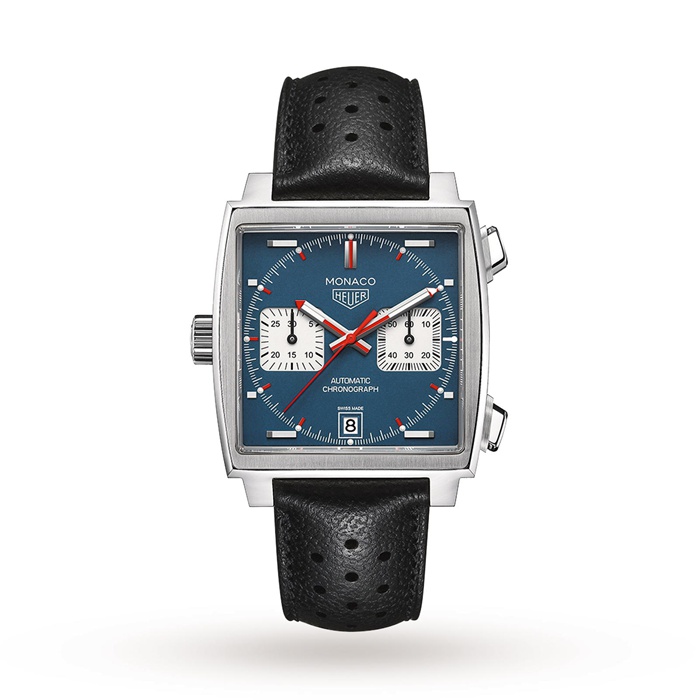 TAG Heuer Vintage Monaco Automatic 39mm Montre Homme CAW211P.FC6356