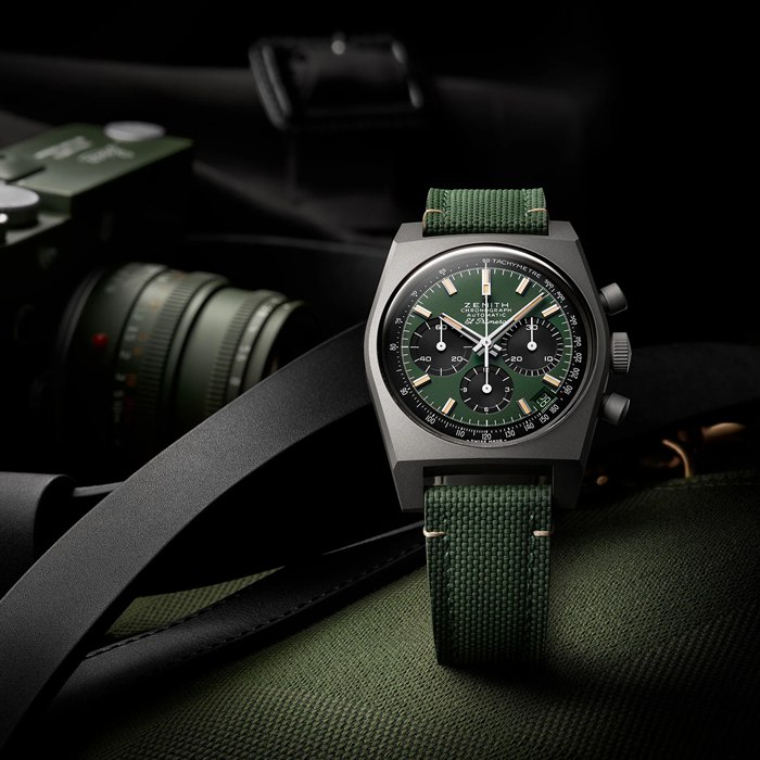 Zenith Chronomaster Automatic 37mm Mens Boutique Edition Watch Green 97.T384.400/57.C856 – Image 2