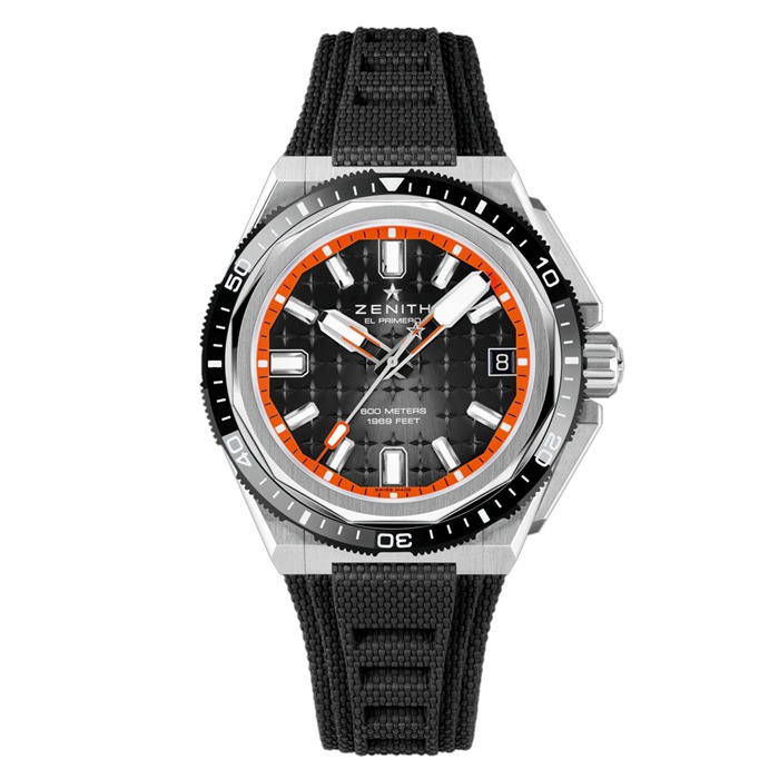 Zenith Defy Extreme Diver 42.5mm montre homme noir bracelet interchangeable 95.9600.3620/21.I300 – Image 2
