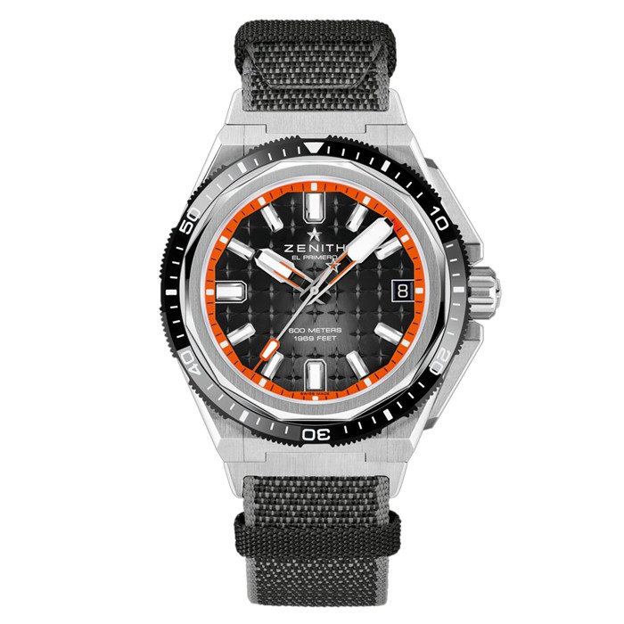 Zenith Defy Extreme Diver 42.5mm montre homme noir bracelet interchangeable 95.9600.3620/21.I300 – Image 3