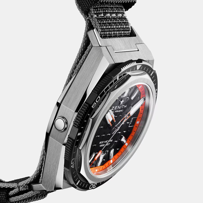 Zenith Defy Extreme Diver 42.5mm montre homme noir bracelet interchangeable 95.9600.3620/21.I300 – Image 4