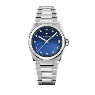 Zenith Defy Midnight 36mm Ladies Watch Blue 03.9200.670/01.MI001