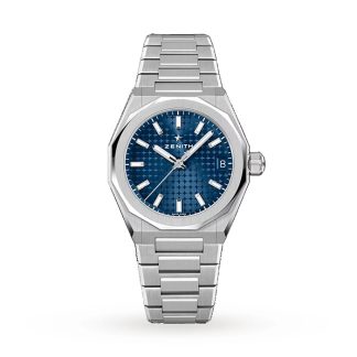 Zenith Defy Skyline 36mm Acier Montre Automatique Bleu 03.9400.670/51.I001
