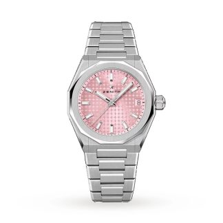 Zenith Defy Skyline 36mm Acier Montre Automatique Rose 03.9400.670/18.I001