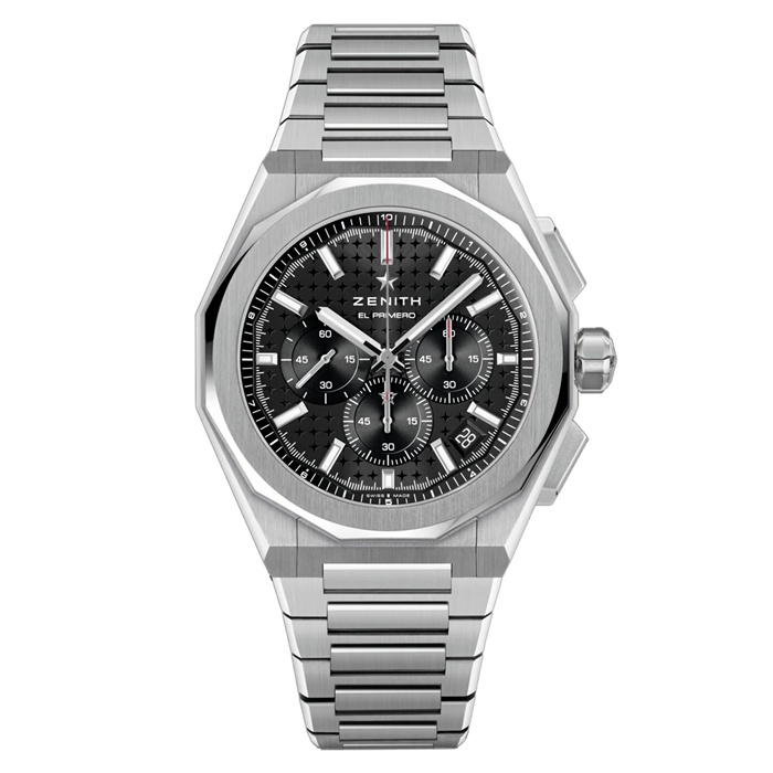Zenith Defy Skyline Chronograph 42mm Mens Watch Black Interchangeable Strap 03.9500.3600/21.I001