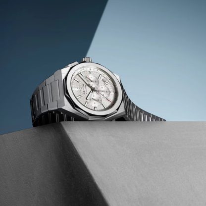 Zenith Defy Skyline Chronograph 42mm Mens Watch Silver Interchangeable Strap 03.9500.3600/01.I001 – Image 2