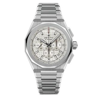 Zenith Defy Skyline Chronograph 42mm Mens Watch Silver Interchangeable Strap 03.9500.3600/01.I001
