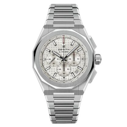 Zenith Defy Skyline Chronograph 42mm Mens Watch Silver Interchangeable Strap 03.9500.3600/01.I001